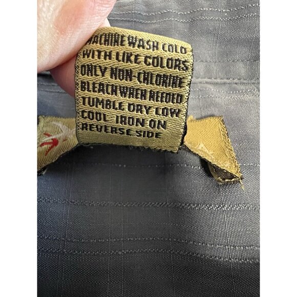 Cabana Mens Resort Button Up Shirt~Size M~Short Sleeve Hawaiian Vacation L10 08 - Picture 6 of 6